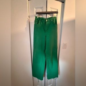 Zara Green Jeans